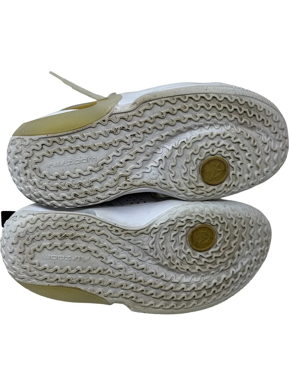 Nike Air Zoom Crossover 2 Mid White Metallic Gold - FB2689-100 Youth Size 2.5 Y